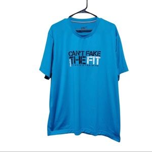 Reebok Men's Workout Ready Athletic Short Sleeve T-shirt Size X-Large